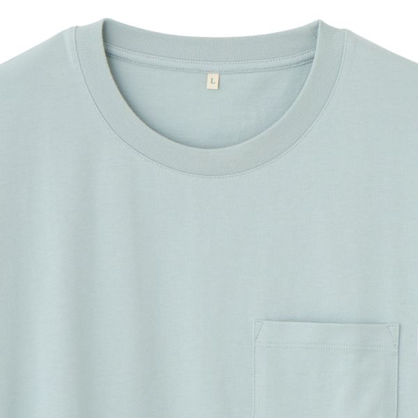オーガニックコットン　無地クルーネック半袖Ｔシャツ