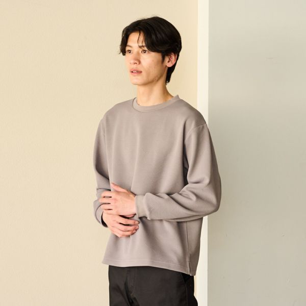 フクレジャカード長袖Ｔシャツ