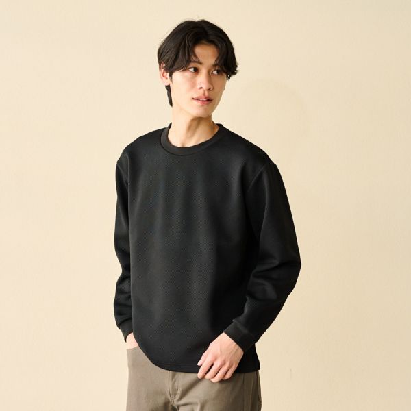 フクレジャカード長袖Ｔシャツ