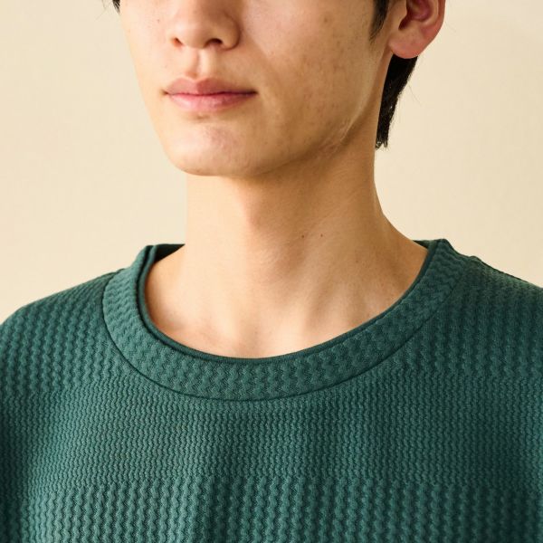 ジャカードフェイク長袖Ｔシャツ