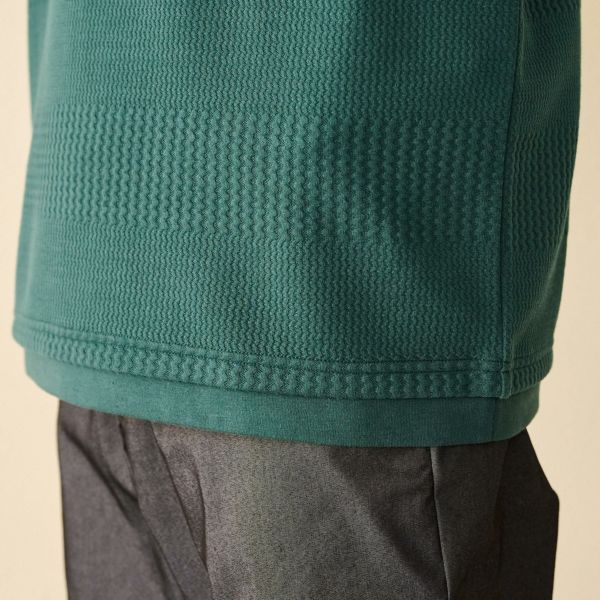ジャカードフェイク長袖Ｔシャツ