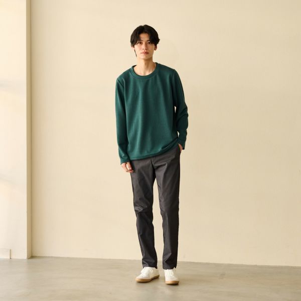 ジャカードフェイク長袖Ｔシャツ