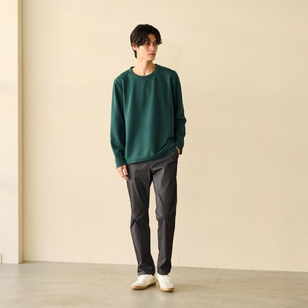 ジャカードフェイク長袖Ｔシャツ