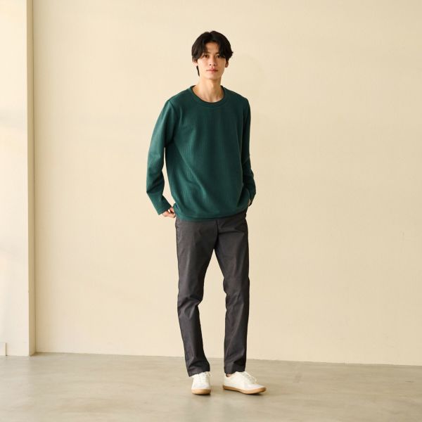 ジャカードフェイク長袖Ｔシャツ