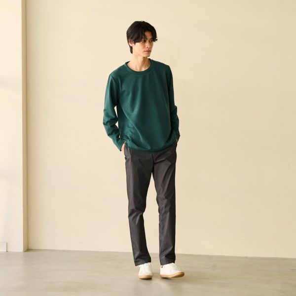 ジャカードフェイク長袖Ｔシャツ