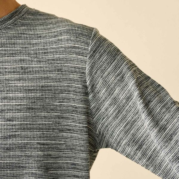 フェイクヘンリー長袖Ｔシャツ