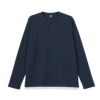 フェイクヘンリー長袖Ｔシャツ