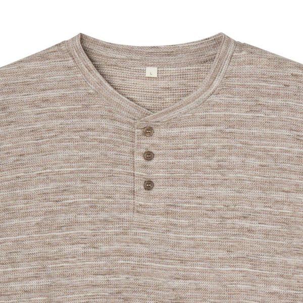 フェイクヘンリー長袖Ｔシャツ