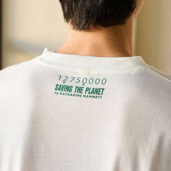 【キャサリンハムネット】　スローガンＴシャツ