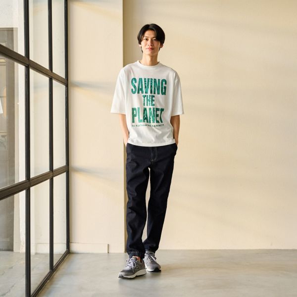 【キャサリンハムネット】　スローガンＴシャツ