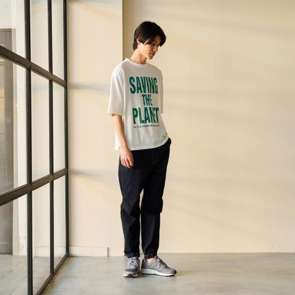 【キャサリンハムネット】　スローガンＴシャツ