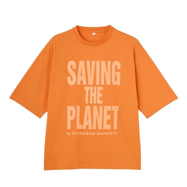 【キャサリンハムネット】　スローガンＴシャツ