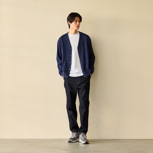 シルキーコットンカーディガン