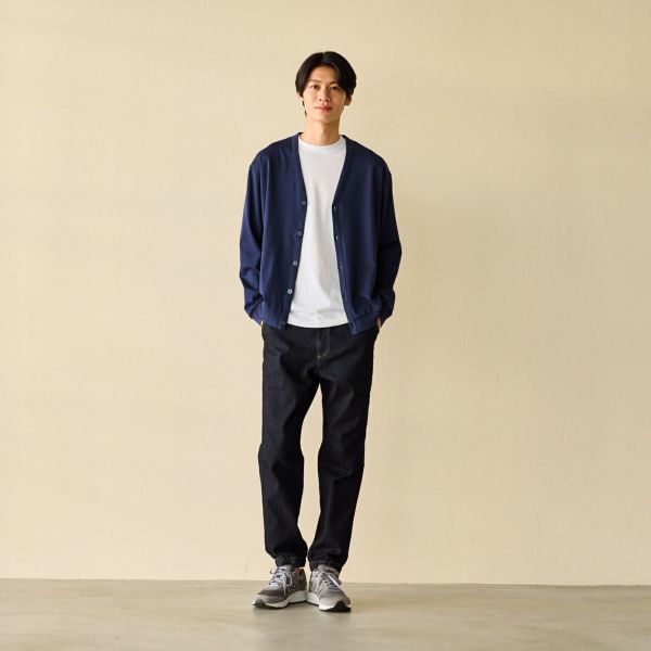 シルキーコットンカーディガン