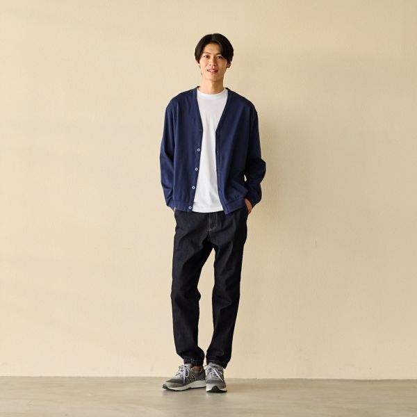 シルキーコットンカーディガン
