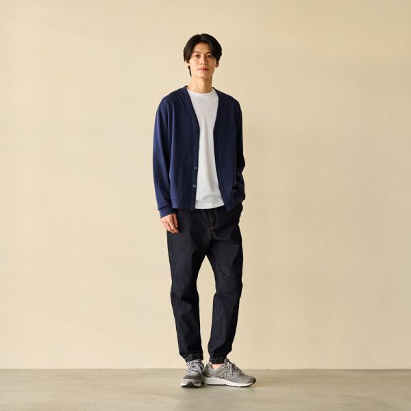 シルキーコットンカーディガン
