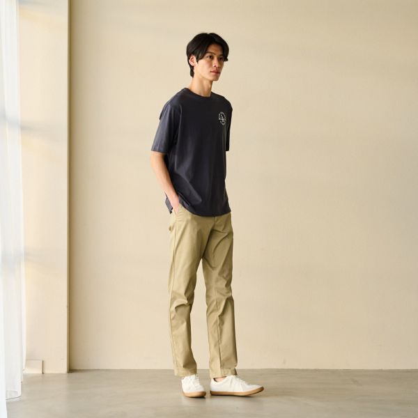 ピースフィットクール　レギュラーフィット　ストレッチチノ