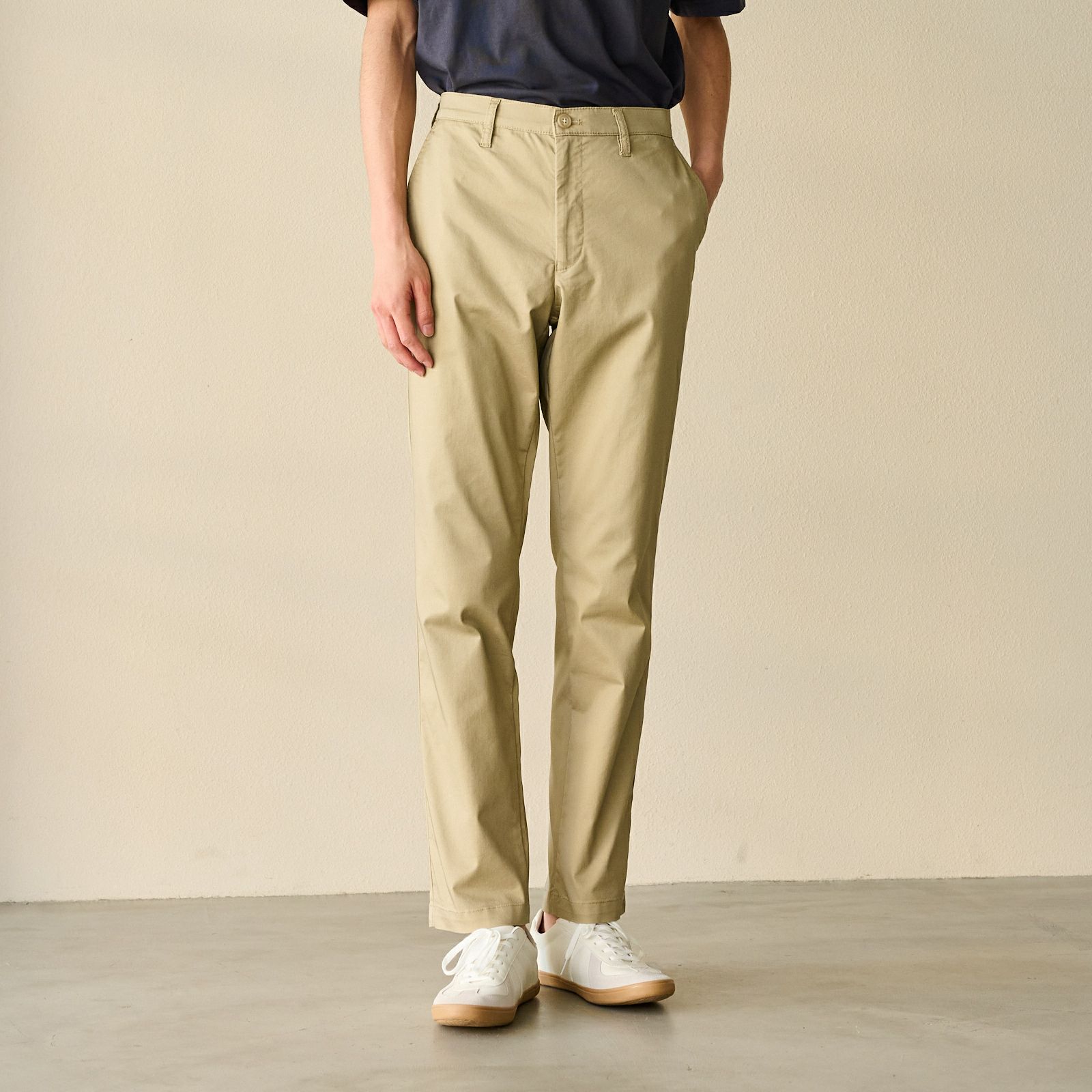 ピースフィットクール　レギュラーフィット　ストレッチチノ