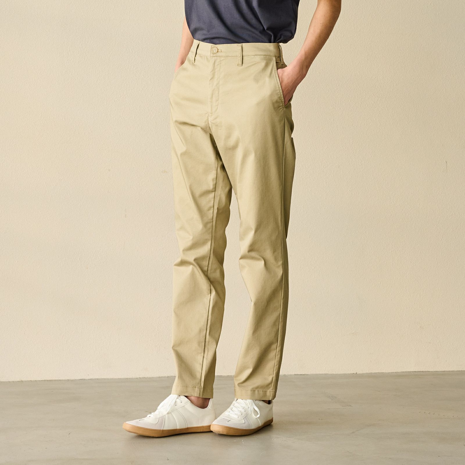 ピースフィットクール　レギュラーフィット　ストレッチチノ
