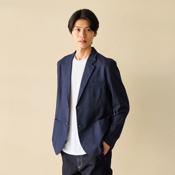 麻入りジャケット