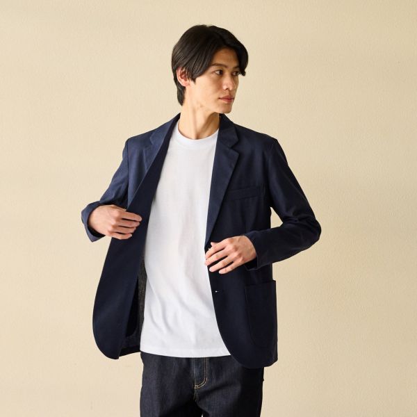 麻入りジャケット