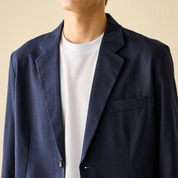 麻入りジャケット