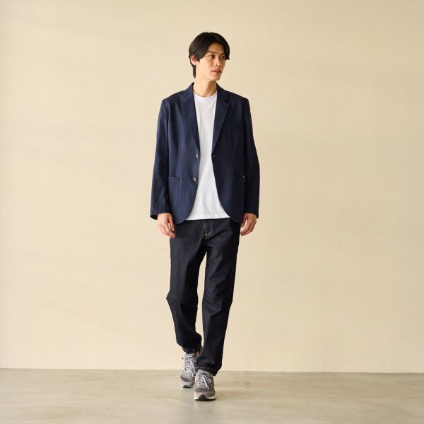 麻入りジャケット
