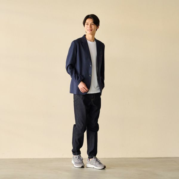 麻入りジャケット