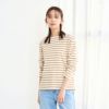 オーガニックコットン　ボーダーTシャツ