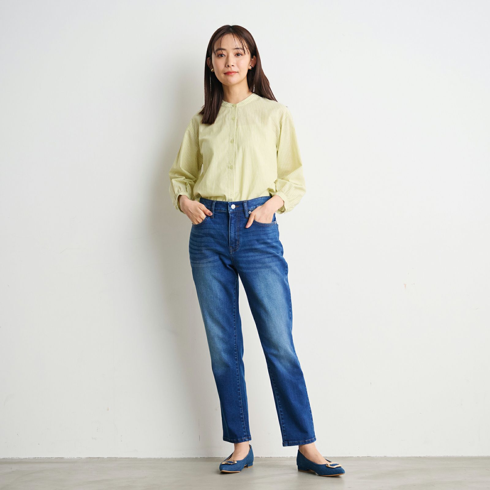 匠デニム　ボーイフィットパンツ