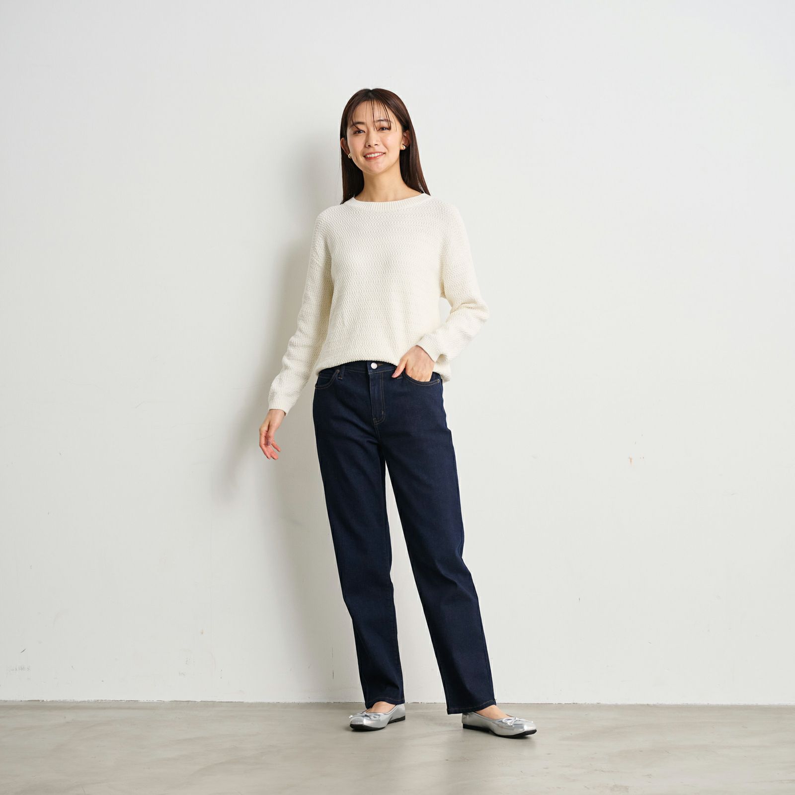 匠デニム　ストレートパンツ