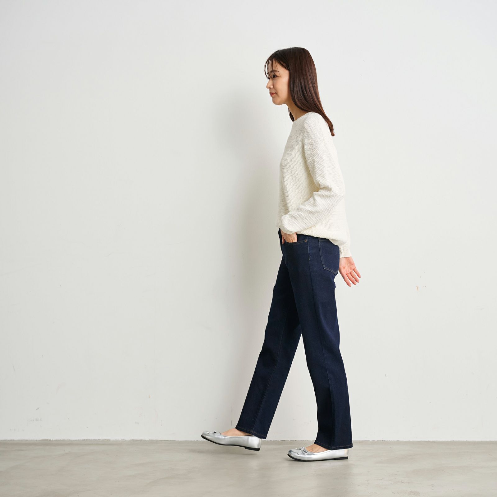 匠デニム　ストレートパンツ