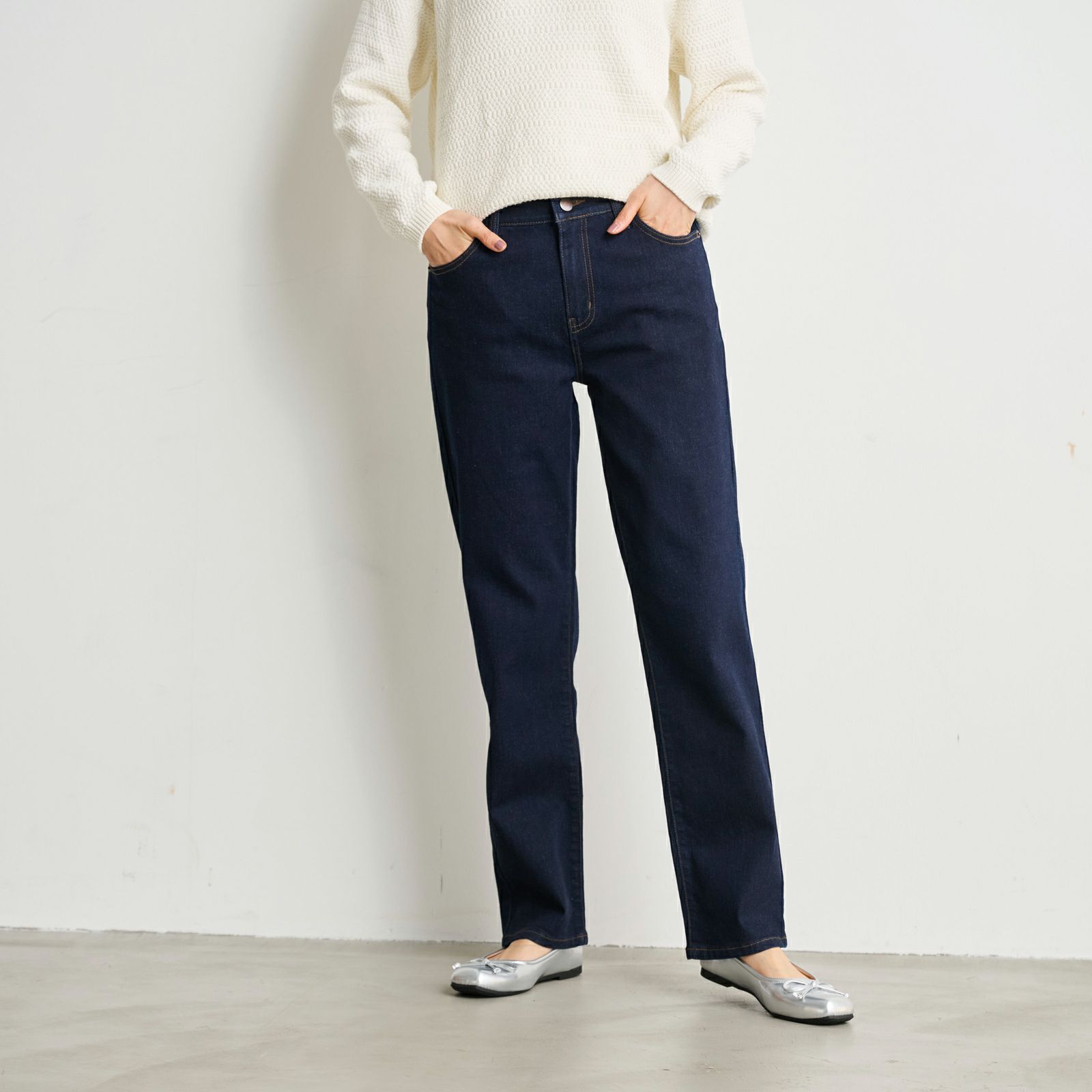 匠デニム　ストレートパンツ