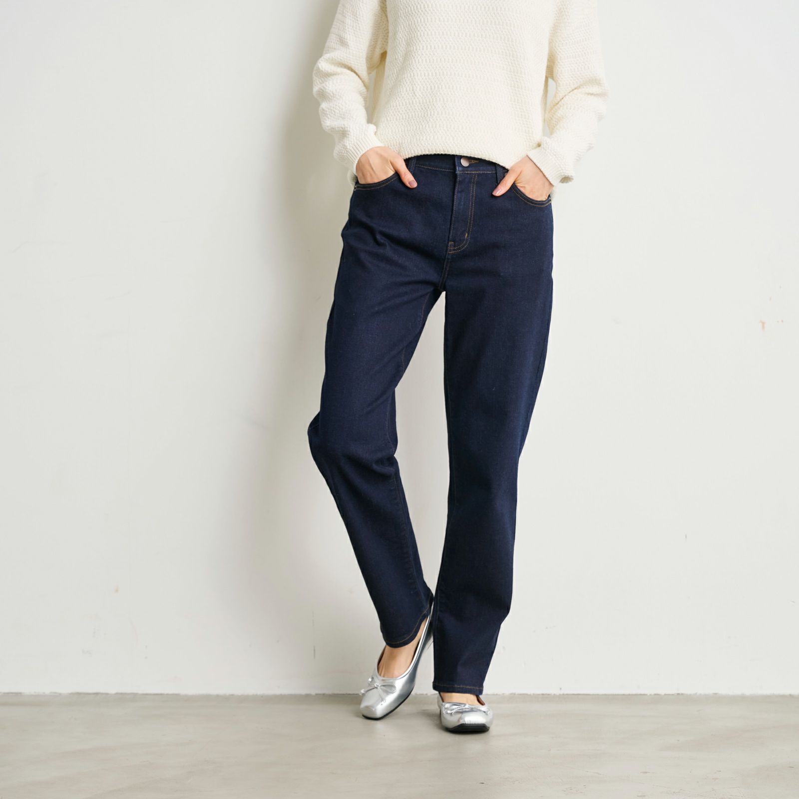 匠デニム　ストレートパンツ