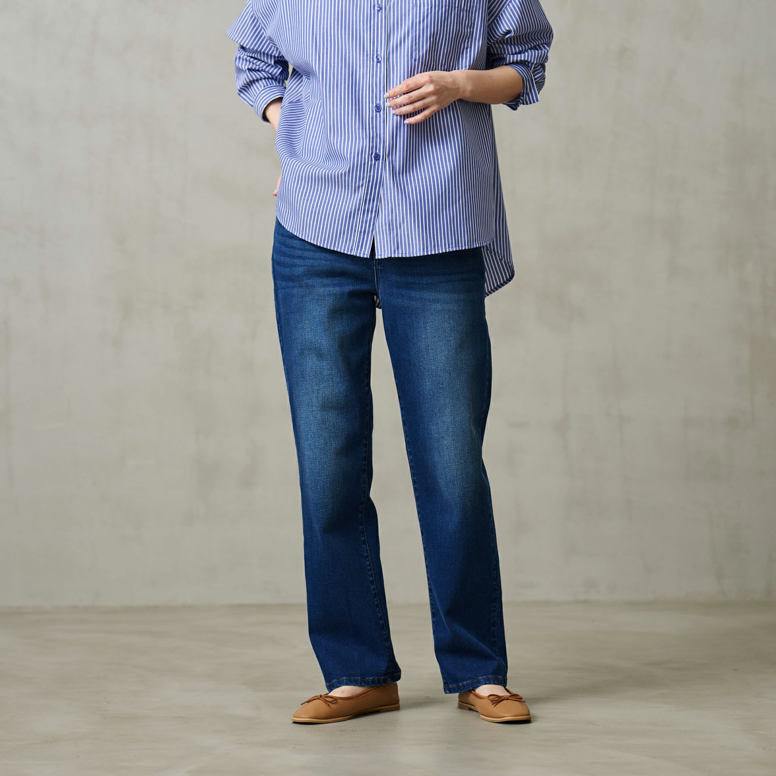 匠デニム　ストレートパンツ