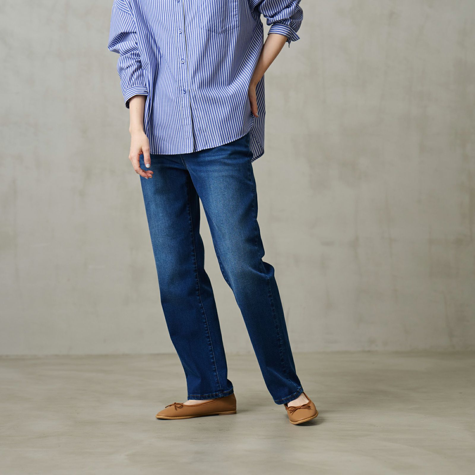 匠デニム　ストレートパンツ