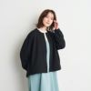 カットソーノーカラーブルゾン