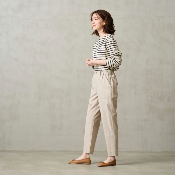 ダンガリー　ベイカーテーパードパンツ