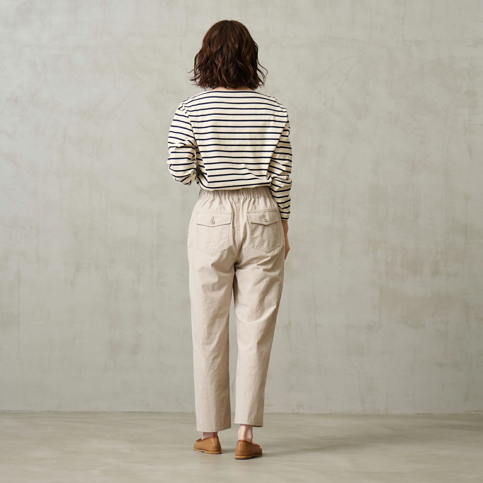 ダンガリー　ベイカーテーパードパンツ