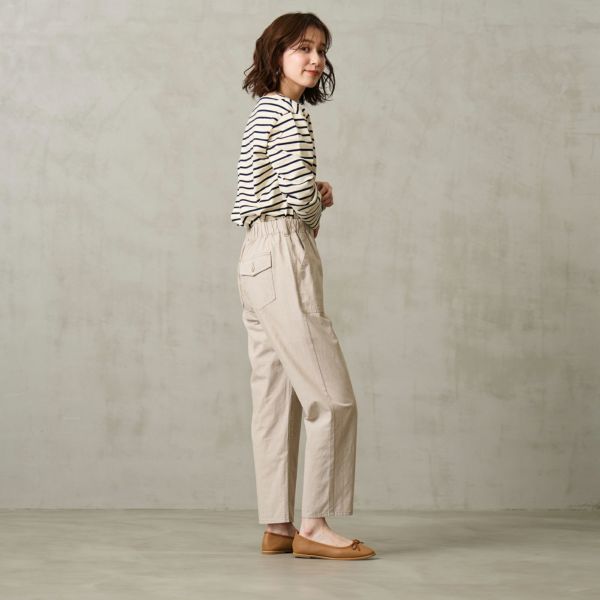 ダンガリー　ベイカーテーパードパンツ