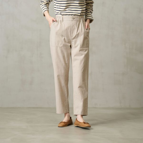 ダンガリー　ベイカーテーパードパンツ