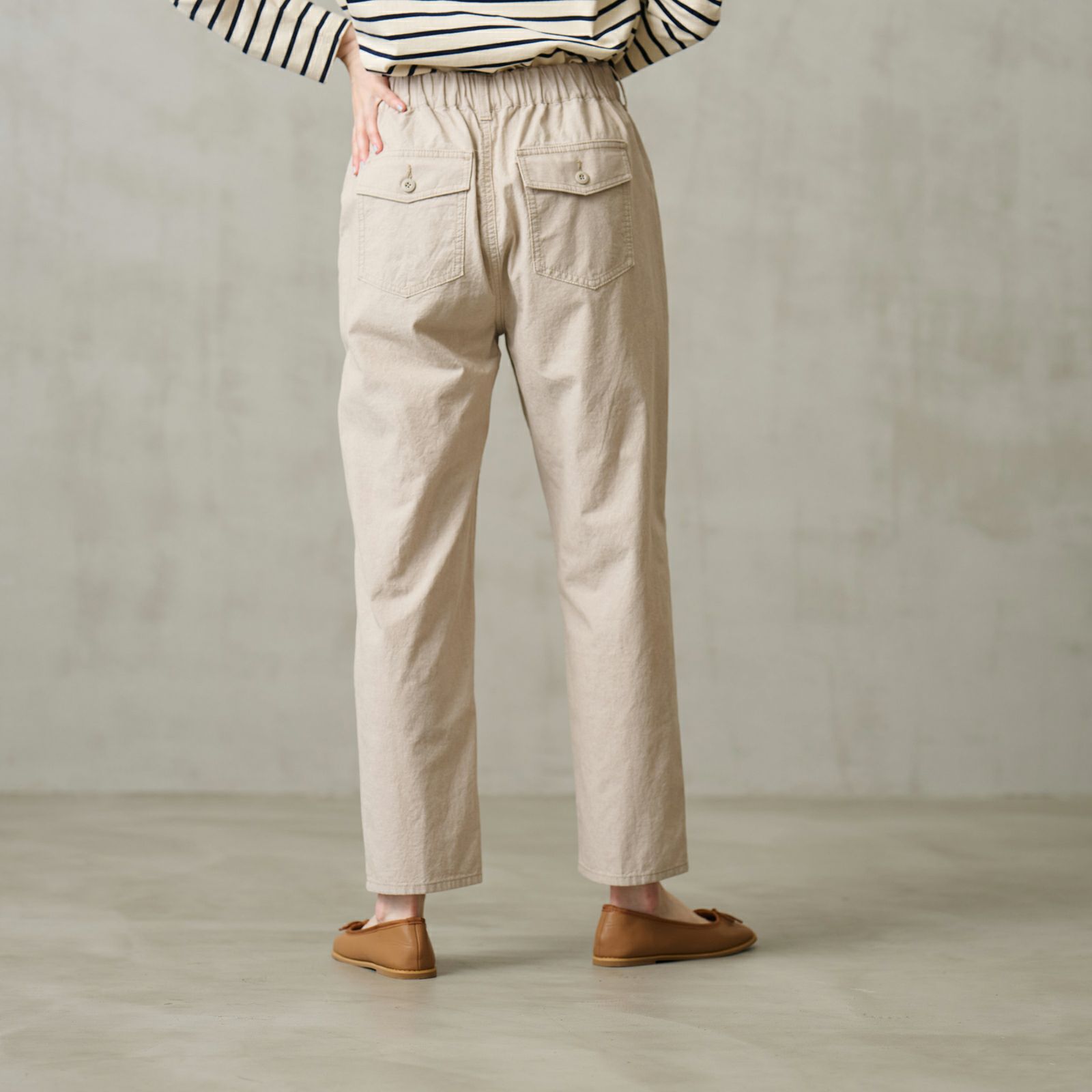 ダンガリー　ベイカーテーパードパンツ