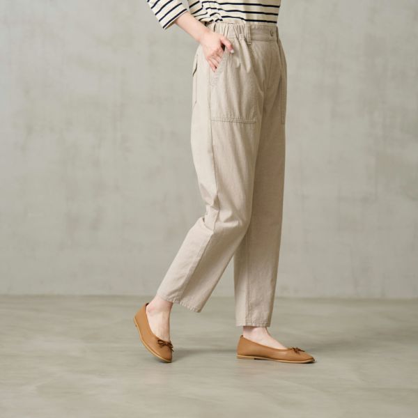 ダンガリー　ベイカーテーパードパンツ