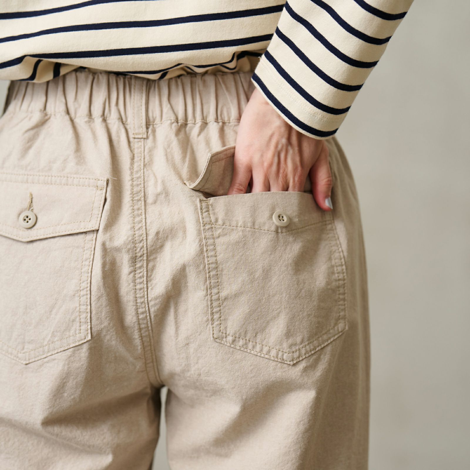 ダンガリー　ベイカーテーパードパンツ