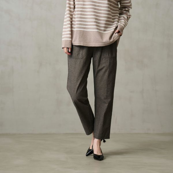 ダンガリー　ベイカーテーパードパンツ