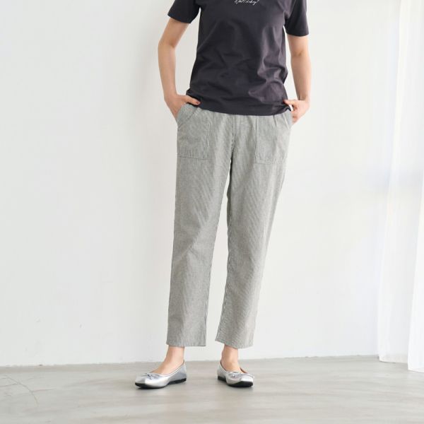ダンガリー　ベイカーテーパードパンツ