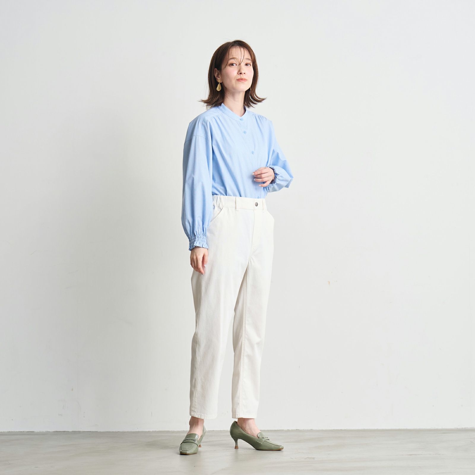ライトオンスデニム　ボーイフィットパンツ