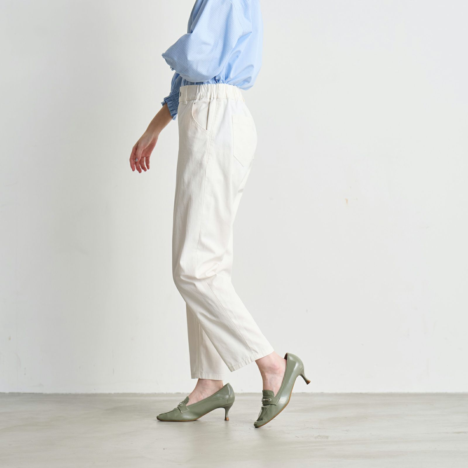 ライトオンスデニム　ボーイフィットパンツ