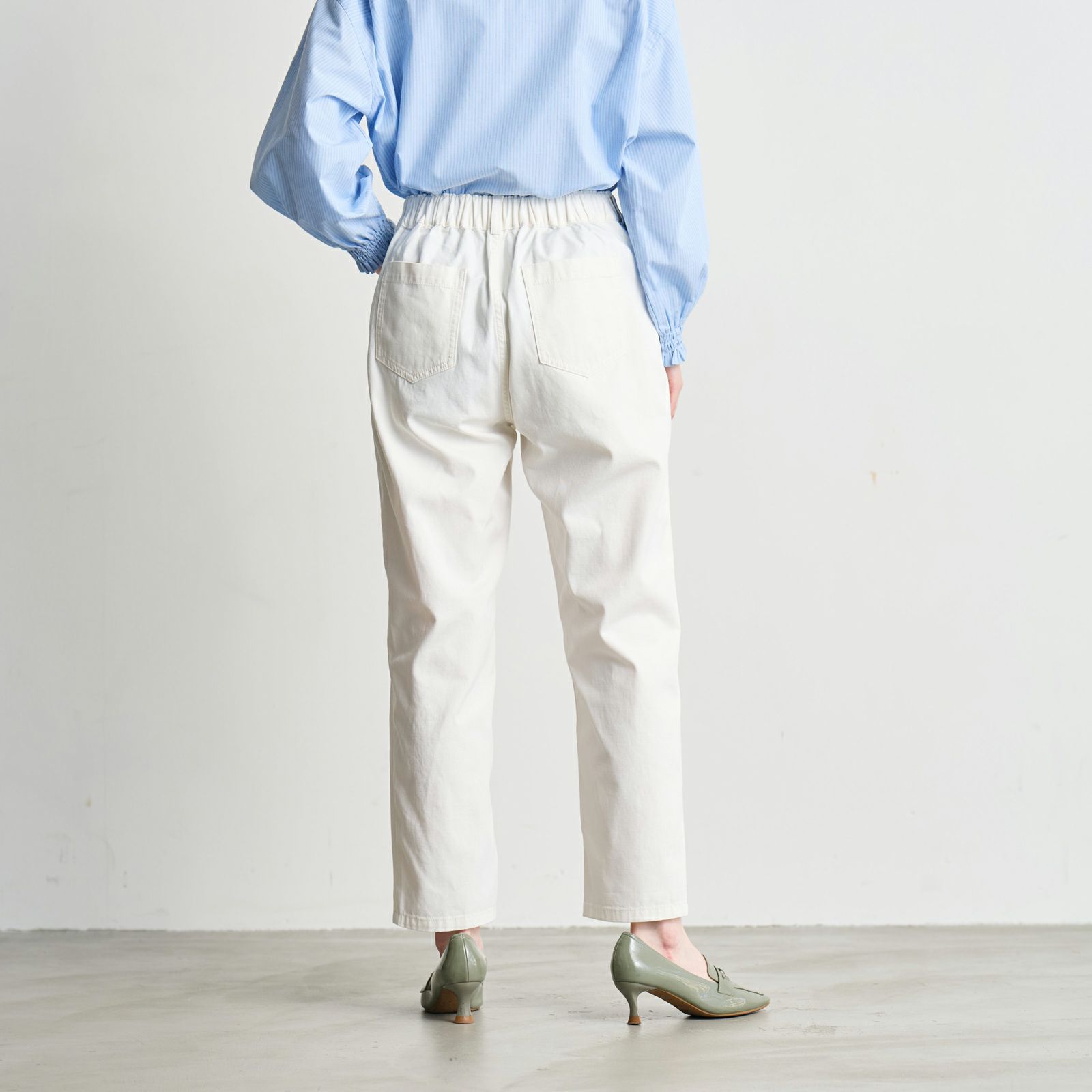 ライトオンスデニム　ボーイフィットパンツ
