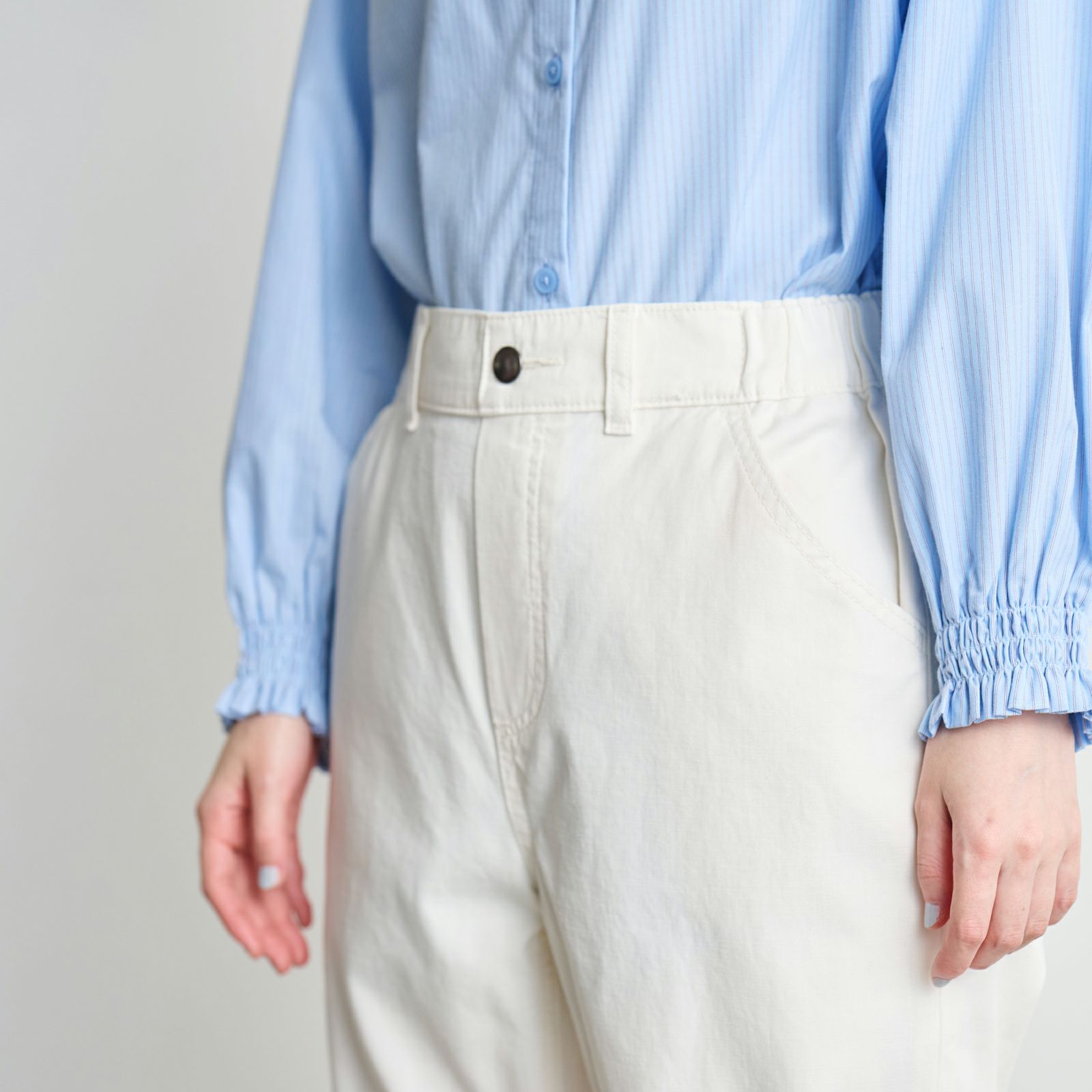 ライトオンスデニム　ボーイフィットパンツ